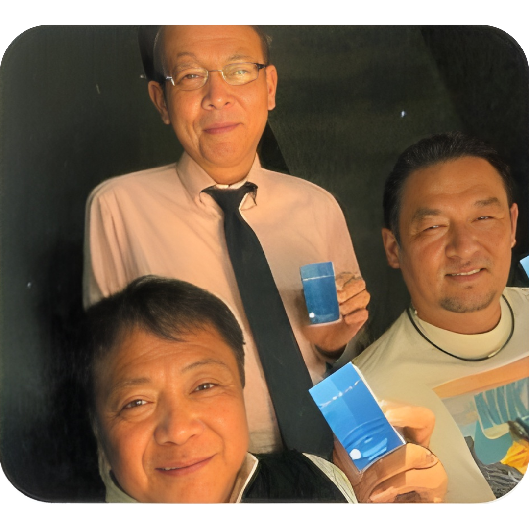 荒川浩社長・奥寺康彦会長・松中信彦氏